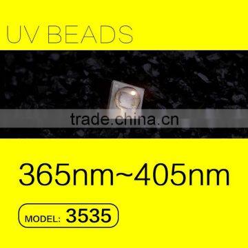 New Ultraviolet Light 3535 SMD LED chip UV with 1 Watts 365nm FACTORY