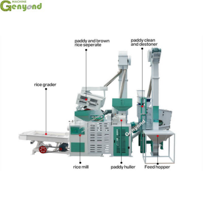 High Quality Customized Mill Processing Price Rice Milling Machine