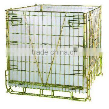 Warehouse storage metal container