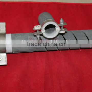 Black silicon carbide pipe