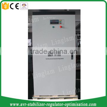 three phase compensated voltage regulator