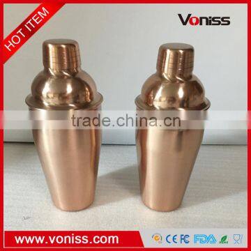 Stainless Steel Traditional 18oz Cocktail Drink Shaker, mini Copper Cocktail Shaker, Includes Shaker and Cap                        
                                                Quality Choice