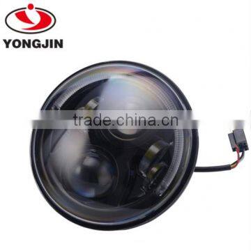 7 motorcycle headlight 2016 New Design high power motorcycle auto led light 7 inch headlight for harley parts