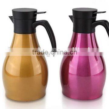 Hot Sale Double Wall Stainless Steel Coffee Pot/Stainless Steel Vacuum Coffee Pot