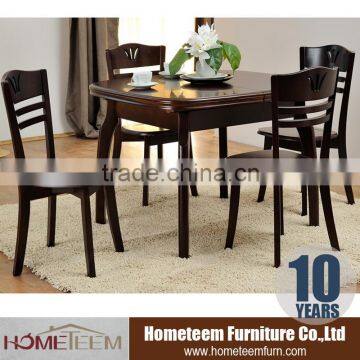 rubber wood oval dining table/ design furniture