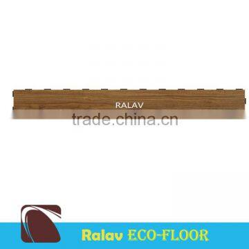 152.4mm*914.4mm wholesale interlocking plastic wood composite click floor tile
