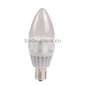 CE & ROHS E14 2700K COB LED Candle lamp 40W Replacement