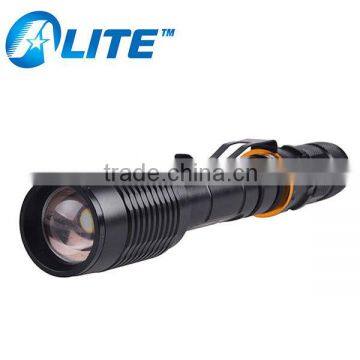 Stable Quality Aluminum Zoomable 1800 Lumens Flashlight