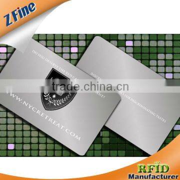 high-end metal smart card/cheap smart card/metal busniess card