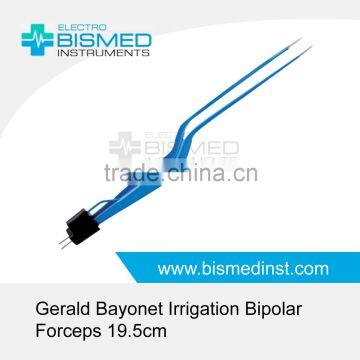 Gerald Bayonet Irrigation Bipolar Forceps 19.5cm