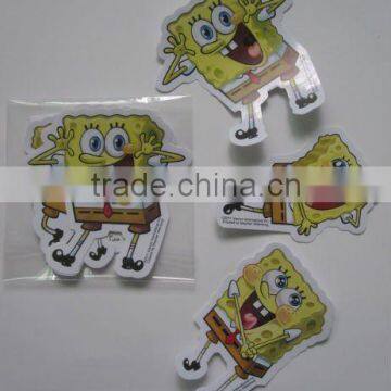 2011 newest cartoon pvc sticker