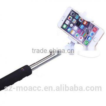 Factory Price Wired Monopod Selfie Stick With Cable