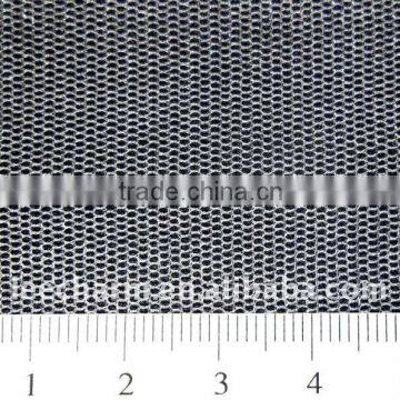 Nylon Knitted Warp Shining Mesh Fabric for Dresses