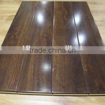 12mm HDF high gloss wooden laminate flooring