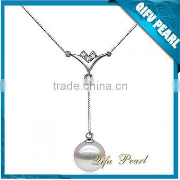 Factory Direct Sales Best-Selling 925 Sterling Silver Pearl Necklace with Freshwater Pearl