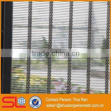 Stainless steel woven flexible mesh for partition wall