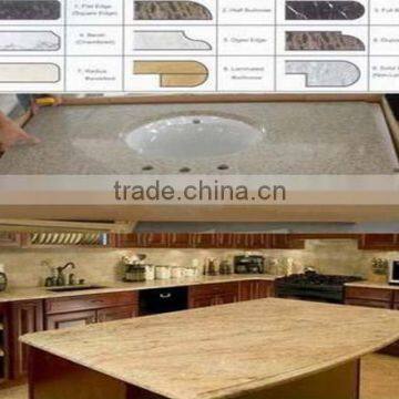Hot Sale Indoor Bathroom Vience White Marble Vanity Top