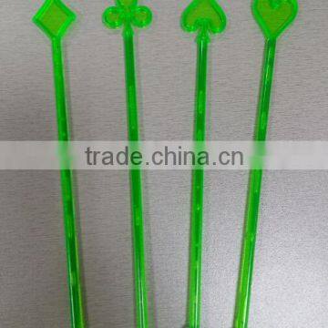 Cocktail Drinking Poker Stirrer Swizzle Stirrer photo-3