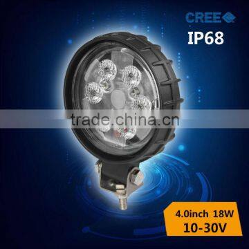 18w led work light with flood beam,motorcycle driving lights led