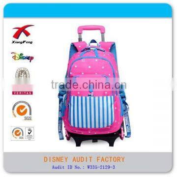 funny trolley backpack kids trolley bag for school