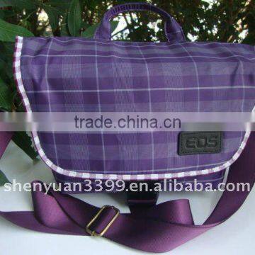 2016 New design New color purple elegent camera bag for women/lady/girl photograpic backpack professional manufacturer bag