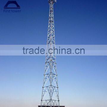 Microwave telecommunication antenna tower