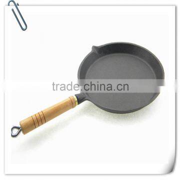 Cast Iron Cookware Fry Pan Skillet Set 3 Skillet With Long Handle photo-2