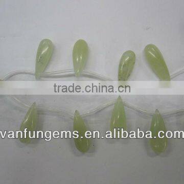 Natural gemstones new jade pear shape pendant