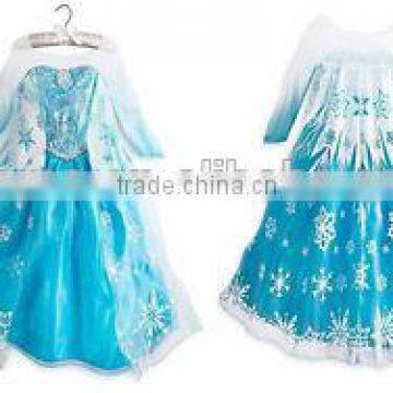 Girls Costumes Child Dress Frozen Princess Elsa Fancy wholesales BC276