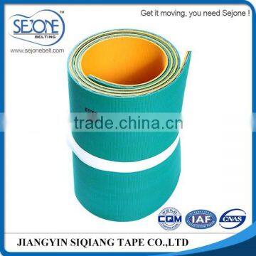 china rubber flat transmission belt for texturing machine