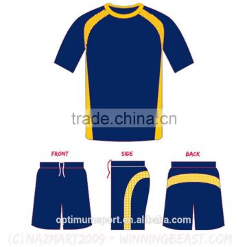 Design your own soccer uniforms/jersey with team logo and number