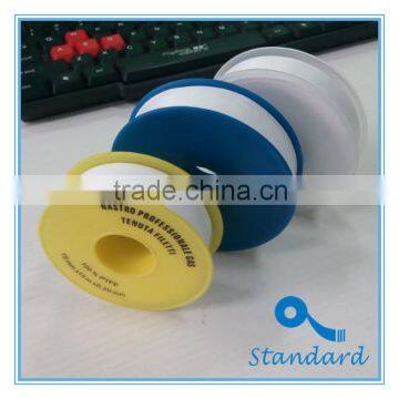 100% original ptfe washroom water pipe tape for valve oil seal high density free charge ink brand logo printing