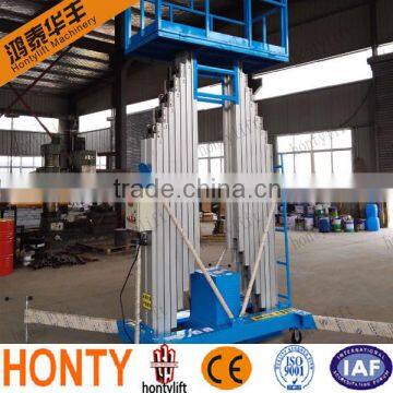 cheap price two-mast luxury hydraulic man lift