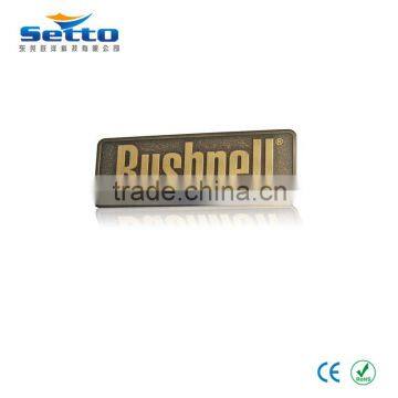Custom high end brass engraved nameplate