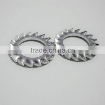 DIN6798A serrated lock washers external gear type A