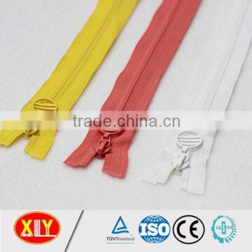 high quality low price fruit color nylon zipper , garments coil zipper