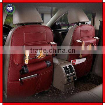 PU Leather Car Back Seat Organizers/Storage Bag photo-2