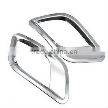 FOG LAMP COVER PLASTIC CHROME FOGLIGHT COVER COVER FOR BUICK Opel Mokka/ENCORE 2012 CAR ACCESSORIES