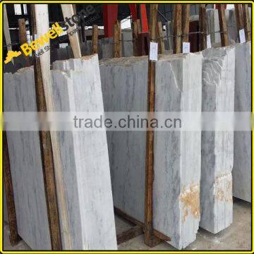 China xiamen stone factory produce man-made carrara white marble slab