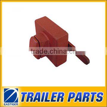 Trist lock for trailer parts