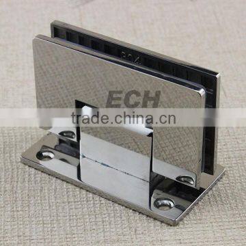 china supplier bathroom series stainless steel clamping hinge for glass