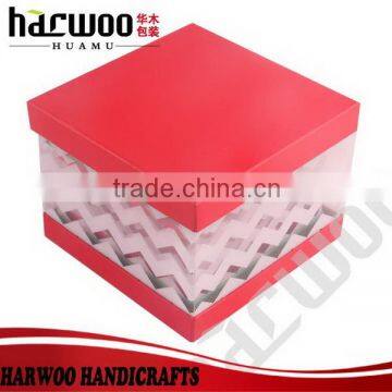 High-end PVC gift box for packing