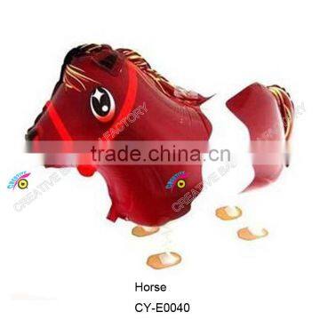 2015 Hot Sale Animal Shaped Walking Pet Balloon Helium Walking Pet Balloon Walking Horse Balloon