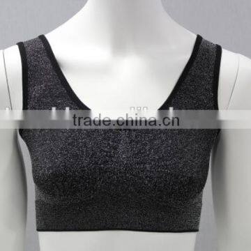 Seamless Lurex Shiny Glitter Bra
