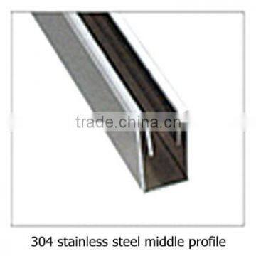 304 Stainless Steel Frame Straight Sliding Glass Compact Shower Room Design(KD5588) photo-6