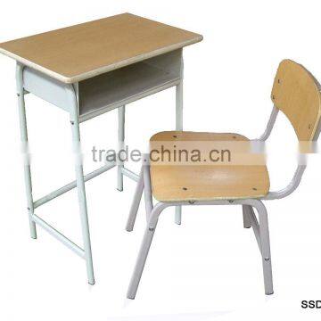 Single School Desk and Chair