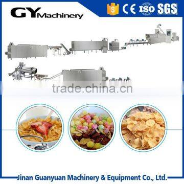 corn flakes snack food production line/corn flour snack machine