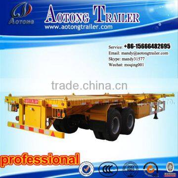 40ft Chassis Trailer ,20ft Skeleton Trailer for ISO Standard Container photo-3