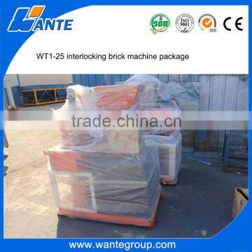 WT1-25 Full Automatic Interlocking Brick Making Machine Price photo-5