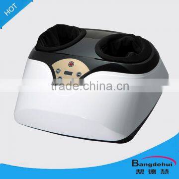 Electric roller foot massager for vibrating blood circulation